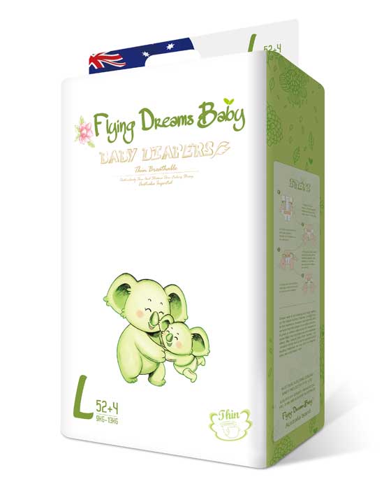 菲夢寶紙尿褲卡通圖案L碼