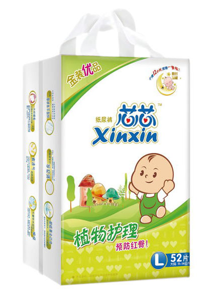 芯芯植物護(hù)理紙尿褲L52(大包)