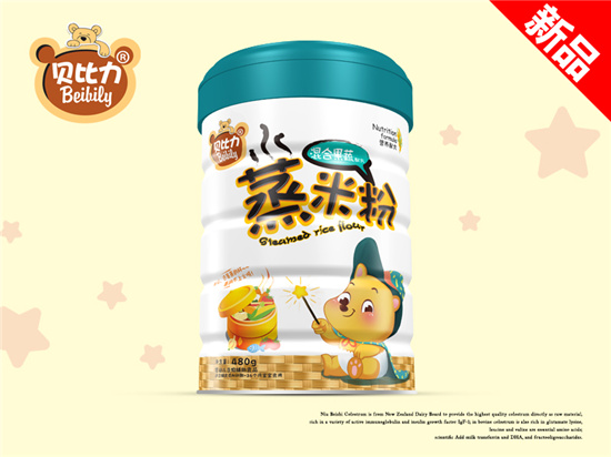 貝比力混合果蔬蒸米粉聽(tīng)裝